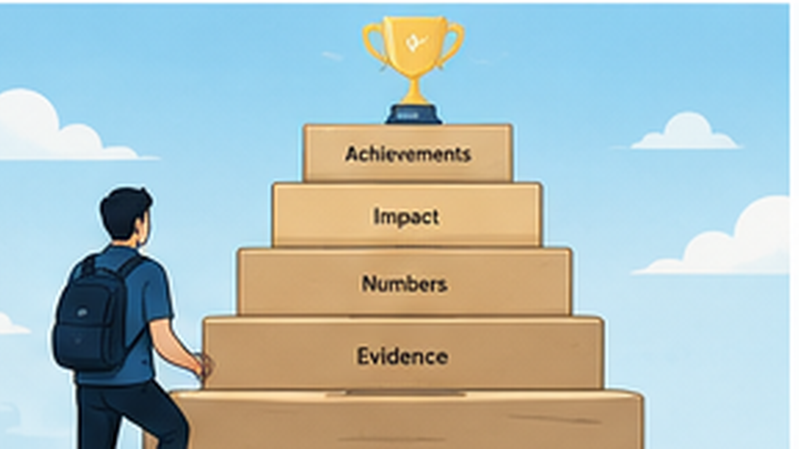 Editorial illustration for Keywords Are Not Enough: How to Show Evidence in Your CV.