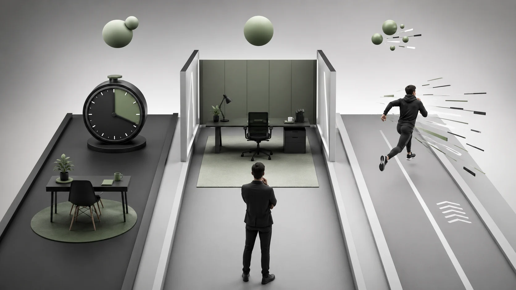 Editorial illustration for Pomodoro, Deep Work or Sprint: Which Focus Method Fits Your Work?.