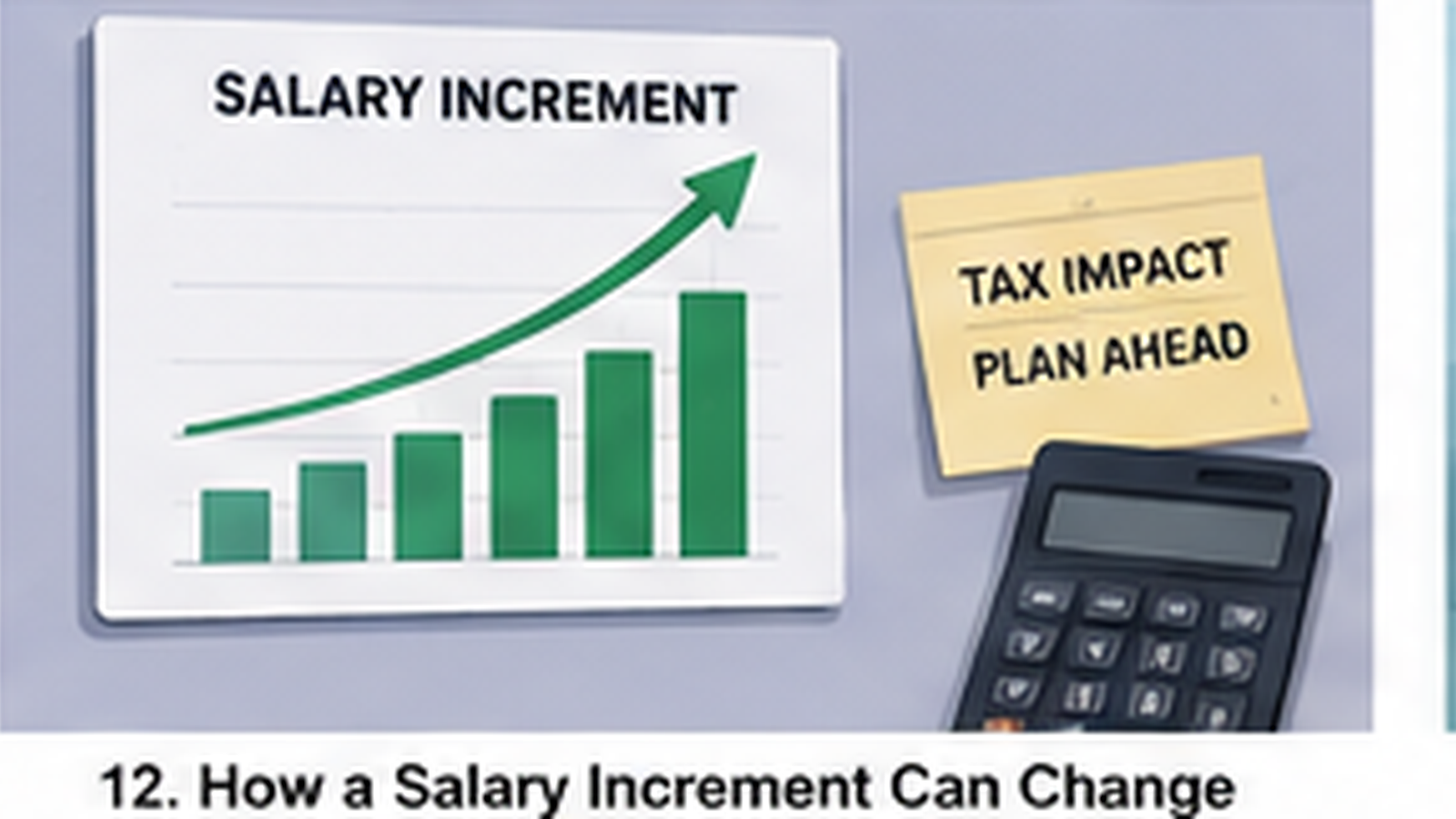 Editorial illustration for How a Salary Increment Can Change Your Annual Tax Planning.
